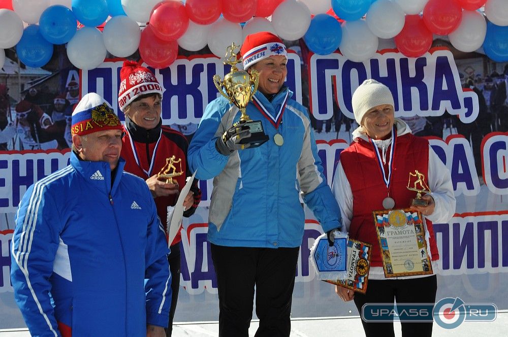 На старт вышли лучшие лыжники Орска и Новотроицка